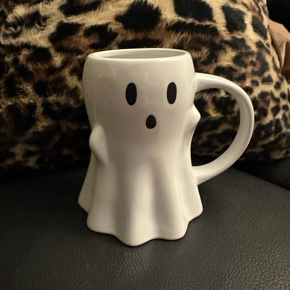 Spooky White Ghost Mug